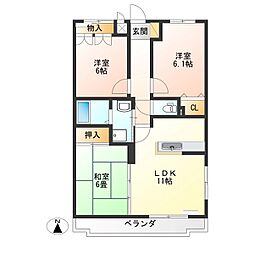 ハイツ・アムール 3階/301
