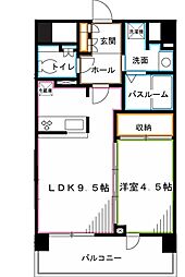 プレミアコンフォート西荻窪 1LDKの間取図画像