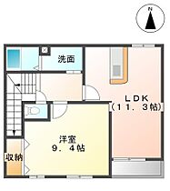 フォレスト　ヴィラ 203 ｜ 神奈川県秦野市北矢名（賃貸アパート1LDK・2階・49.70㎡） その2