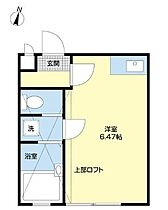 ロッシェル中央林間II 201 ｜ 神奈川県大和市中央林間５丁目4-24（賃貸アパート1R・2階・21.35㎡） その2