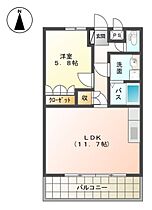 アバンティ・Ｋ  ｜ 神奈川県平塚市中堂（賃貸アパート1LDK・1階・44.55㎡） その2