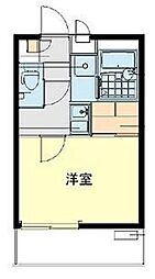 BRISE関町東 1Kの間取図画像