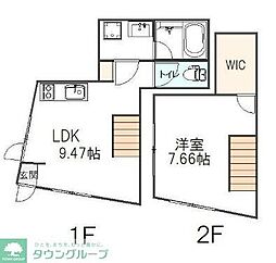 L'ESPACE ～レスパス～ 1LDKの間取図画像