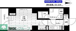 ステージグランデ新桜台 1Kの間取図画像