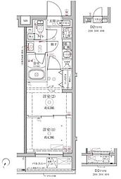 クレイシアIDZ中野鷺宮 2Kの間取図画像