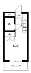 ステラ石神井 ワンルームの間取図画像