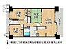 間取り：和室を含む3LDKの間取りです！