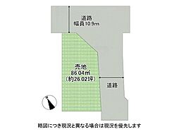 堺市堺区旭ヶ丘南町4丁 建築条件付き土地 全1区画