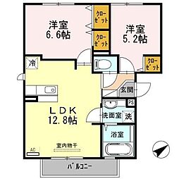 サニーハイツ青山A棟 1階/A101