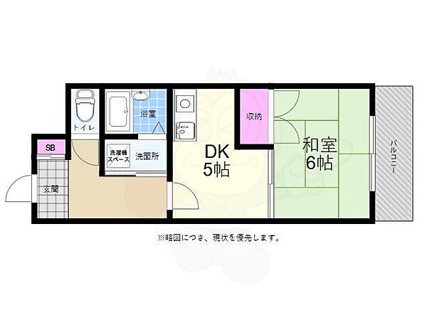 イトービル3 ｜広島県広島市西区大芝３丁目(賃貸マンション1DK・2階・32.00㎡)の写真 その2