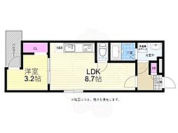 🉐敷金礼金0円！🉐広島電鉄６系統 江波駅 徒歩7分