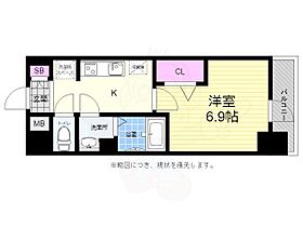 広島県広島市中区国泰寺町１丁目9番9号（賃貸マンション1K・13階・24.07㎡） その2