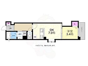 テラスコート富士見  ｜ 広島県広島市中区富士見町8番13号（賃貸マンション1DK・9階・29.12㎡） その2