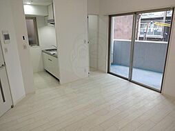 ルービンス宇品神田 5階1Kのリビング/ダイニング