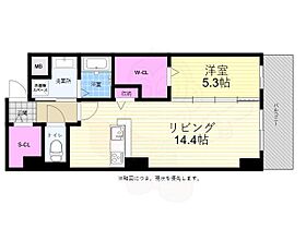 広島県広島市中区橋本町6番8号（賃貸マンション1LDK・4階・49.35㎡） その2