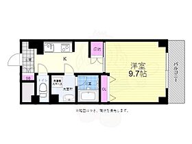 広島県広島市東区牛田新町１丁目7番10号（賃貸マンション1K・8階・32.30㎡） その2