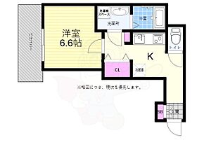 広島県広島市西区中広町３丁目4番4号（賃貸マンション1K・4階・26.40㎡） その2