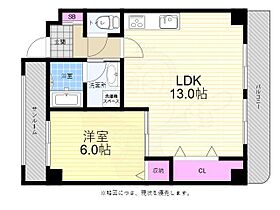 BLDG.YK  ｜ 広島県広島市西区中広町２丁目14番17号（賃貸マンション1LDK・4階・46.20㎡） その2