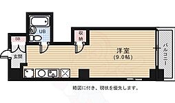 ノワール榎町 ワンルームの間取図画像