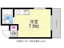 間取図画像 ワンルーム