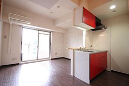 広島電鉄5系統 松川町駅 徒歩4分の賃貸マンション 9階ワンルームのリビング/ダイニング