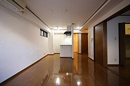 広島電鉄2系統 銀山町駅 徒歩3分の賃貸マンション 4階1LDKのリビング/ダイニング