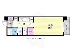 veloce5 1Kの間取図画像