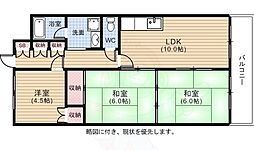 リアライズ富士見町 3LDKの間取図画像