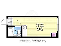 第2浦田ビル ワンルームの間取図画像