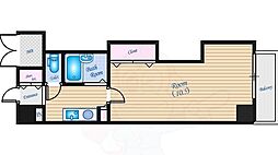 ハウスエーヌ西十日市 1Kの間取図画像