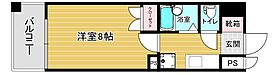 リファレンスリバーサイド 803 ｜ 福岡県福岡市博多区博多駅東3丁目（賃貸マンション1K・8階・21.56㎡） その2