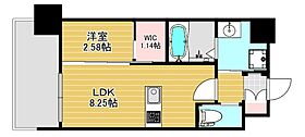 リファレンス竹下駅前 502 ｜ 福岡県福岡市博多区竹下4丁目9-15（賃貸マンション1LDK・5階・30.00㎡） その2