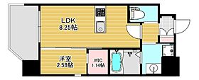 リファレンス竹下駅前 601 ｜ 福岡県福岡市博多区竹下4丁目9-15（賃貸マンション1LDK・6階・30.00㎡） その2