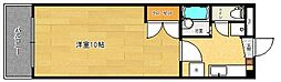 アトリエえのぐ箱 1Kの間取図画像