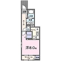 フェリスIII 102 ｜ 静岡県浜松市中央区原島町（賃貸アパート1K・1階・33.20㎡） その2