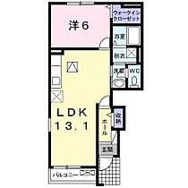 フォレストフクデI 101 ｜ 静岡県磐田市福田中島（賃貸アパート1LDK・1階・45.39㎡） その2