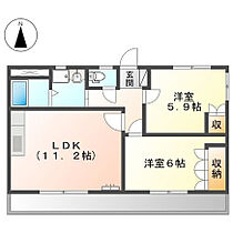 グレイスワン 201 ｜ 静岡県浜松市中央区篠ケ瀬町（賃貸アパート2LDK・2階・49.58㎡） その2