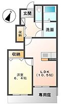 ヴェルジュ 101 ｜ 静岡県掛川市逆川（賃貸アパート1LDK・1階・42.97㎡） その2