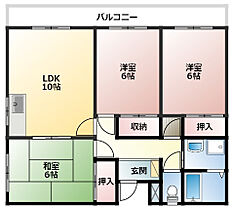 ライムリゾート八坂I 201 ｜ 静岡県掛川市八坂（賃貸アパート3LDK・2階・64.80㎡） その2