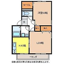 長野県松本市村井町南４丁目（賃貸アパート1LDK・2階・47.94㎡） その2