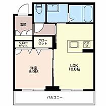 長野県松本市寿中１丁目（賃貸マンション1LDK・3階・41.23㎡） その2