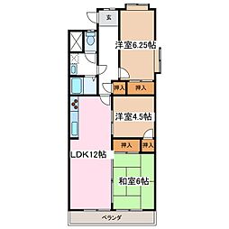 間取図画像 3LDK