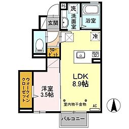 間取図画像 ワンルーム