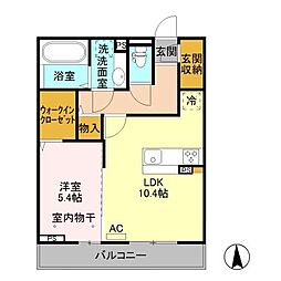 プライムレジデンス 1LDKの間取図画像