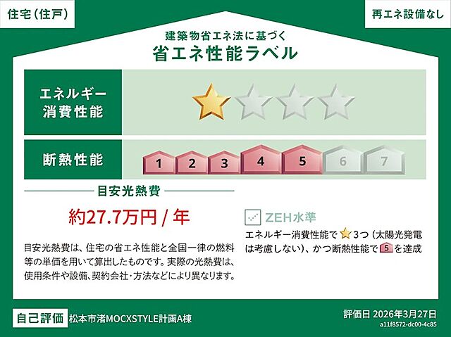 省エネ性能ラベル