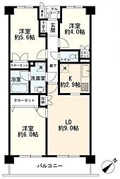 間取図画像 3LDK