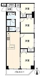 エンゼルハイム川崎大師第2 4LDKの間取図画像