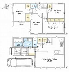 中区本牧町1丁目 新築一戸建て 1号棟