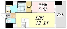 大阪府大阪市西区本田2丁目（賃貸マンション1LDK・13階・42.48㎡） その2