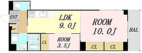 大阪府大阪市天王寺区生玉町（賃貸マンション2LDK・7階・59.00㎡） その2